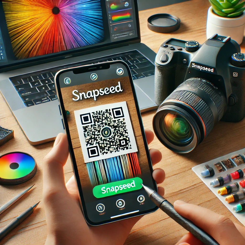 snapseed qr codes